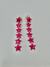 Pendientes largos Estrellas