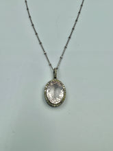 Collar Aguamarina con Diamantes