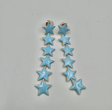 Pendientes largos Estrellas