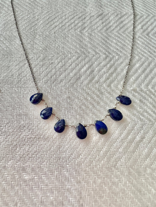 Collar lapislazuli