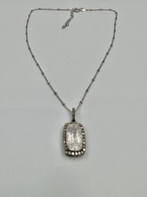 Collar Colgante Aguamarina