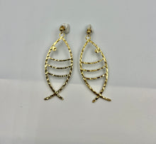 Pendientes largos Pez