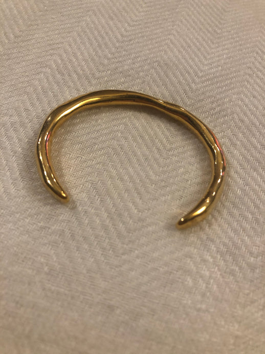 PULSERA BRONCE BAÑO ORO