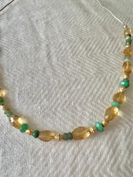 Collar Citrinos