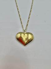 Collar colgante corazon