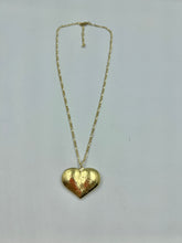 Collar colgante corazon