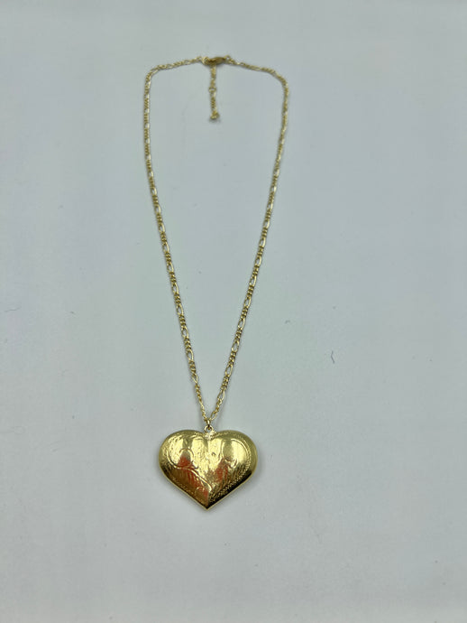 Collar colgante corazon